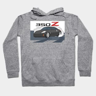 car 350z drift black Hoodie